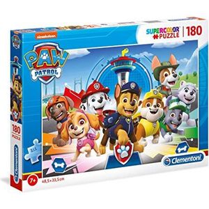 Clementoni - Patrulla Canina Paw Patrol 180 stuks Does Not Apply Supercolor Patrol-180 stuks Made in Italy, kinderen 7 jaar+, meerkleurig, één maat, 29105