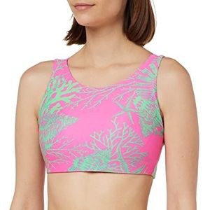 4F Bikini-bovenstuk voor dames, Multicolor Allover, XS