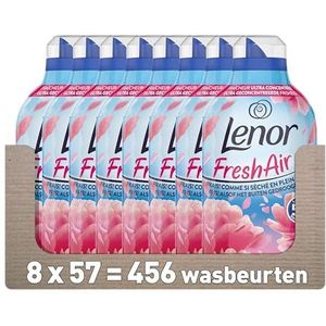 8x Lenor Wasverzachter Fresh Air Flower Blossom 57 Wasbeurten 798 ml