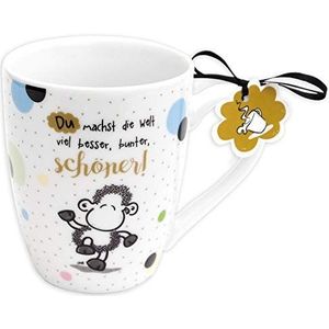 Sheepworld Lieblingstasse 59601 ""Du machst die Welt viel besser, bunter,schöner!