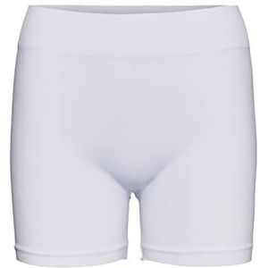 VERO MODA VMJACKIE Seamless Mini GA NOOS Shorts, Sneeuwwit, S/M, wit (snow white), S/M