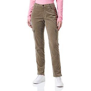 Camel Active Womenswear damesbroek, Grey Olive, 32W x 32L