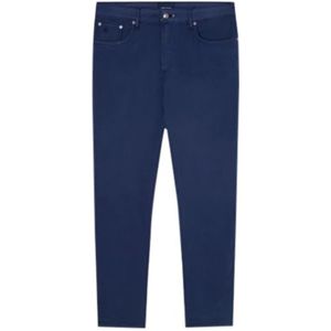 Hackett London Heren GMD Texture Chino Broek, Blauw (Navy Blazer), 33W/34L, Blauw (marine Blazer), 33W / 34L