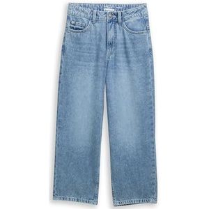 TOM TAILOR Super Baggy jeans voor jongens en kinderen, 10119 - Used Mid Stone Blue Denim, 176