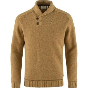 FJALLRAVEN 81346-232 Lada Sweater M Longshirt Heren Buckwheat Brown maat XS