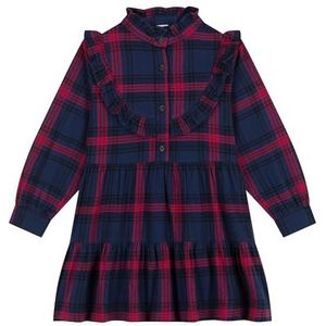 Petit Bateau Jurk ML SMO/MU3A meisjes, SMOKING/MULTICO, 5 Jaren