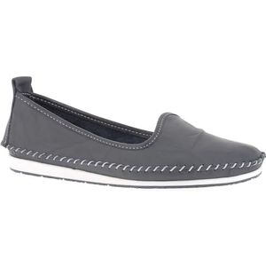 Andrea Conti Dames Slipper 0027449 Ballerina Mocassins, donkerblauw 017, 43 EU