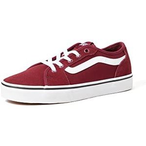 Vans Filmore Decon Sneakers voor dames, Suede Canvas Port Royale White, 35 EU