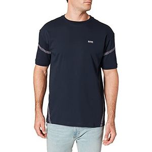 BOSS Heren T-shirt, Navy410, XL