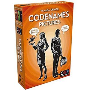 Asmodee CGE CGED0004 Codenames Pictures, Familiespel, Duits
