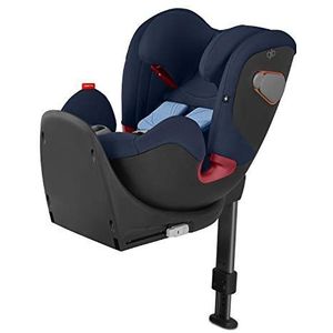 gb Gold - gb Kinderautostoeltje, autostoeltje voor kinderen, Convy-Fix, voor auto's met ISOFIX, groep 0/1/2 (0-25 kg), vanaf de geboorte tot 7 jaar, incl. inlegkussen, night blue