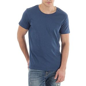 SELECTED HOMME Heren T-shirt Shpima New Dave Ss Deep O-hals Noos H