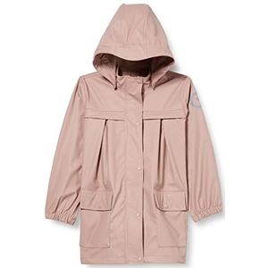 Müsli by Green Cotton Rainwear Long regenjas voor meisjes, roséhout., 116 cm