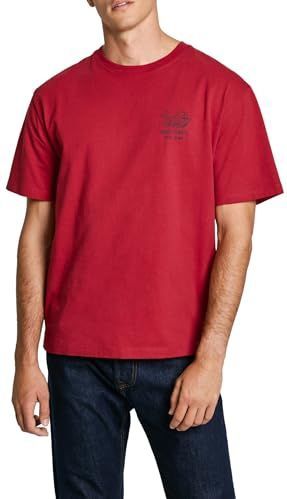 T-shirt - Grafische Print - Katoen - Ontspannen Pasvorm