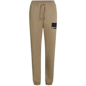 Karl Lagerfeld Jeans, Dames, Box Logo Sweatpant, Regular Fit, Beige, XS