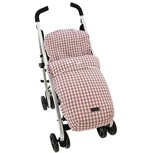 Lichte voetenzak voor kinderwagen van Rosy Quellen, voor de zomer, kleine stoel, uitgerust met perfecte pasvorm, 0 roze