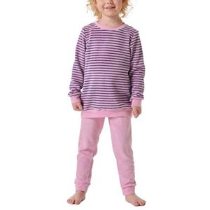 Schiesser meisjes pyjamaset, Rosé_181824, 104 cm