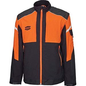 SOLIDUR Infinity jas met afneembare mouwen, oranje 4XL