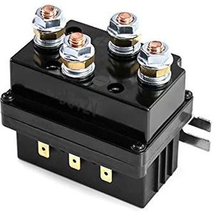 QWORK® 12V 500A lierrelais magnetische schakelaar voor AUT UTV 8000-15000lb lier