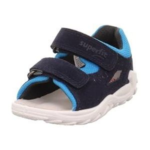 Superfit Flow sandalen voor jongens, blauw turquoise 8000, 19 EU Breed