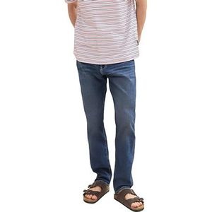 TOM TAILOR Josh Regular Slim Jeans voor heren, 10281 - Mid Stone Wash Denim, 33W x 36L