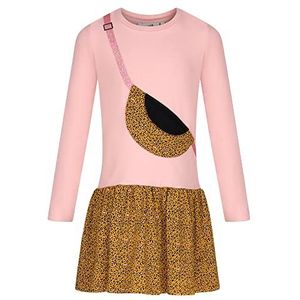 Happy Girls Jersey jurk voor meisjes, geweven kinderjurk, roze (dusty rose), 98 cm