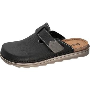 Fischer Lars pantoffels voor heren, zwart, 46 EU, zwart, 46 EU