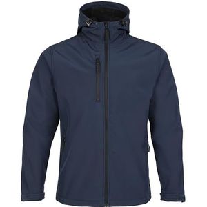 Fort - Holkham Jacket - zwart of marineblauw jack - softshell stof - regenjassen voor heren - waterdichte jas - comfortabel en duurzaam - winterjassen voor heren - heren winterjassen