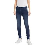 Replay New Luz C-Stretch Jeans voor dames, 007, donkerblauw, 30W x 32L