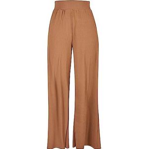 Urban Classics Jersey broek voor dames, Donker taupe., 5XL