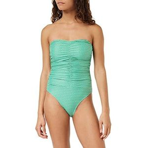 Minus Davia Badpak | Groene Badpakken Voor Dames | Lente Badpak | Maat XL