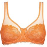 DIM - Generous - Omsluitende BH - Mandarijn - Kant