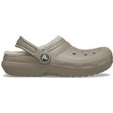 Crocs - Classic Lined - Klompen - Mushroom / Bone - Kinder