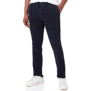 Replay Brad Chino Cordbroek voor heren, slimfit, 088, marineblauw, 27W x 32L