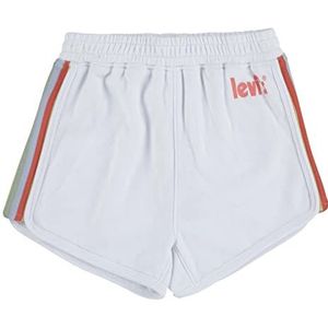 Levi's Kids Meisje Lvg French Terry Short, Kleur: wit, 16 Jaren