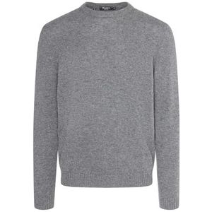 Maerz Pullover ronde hals 1/1 mouw, Mercury Grey., 48