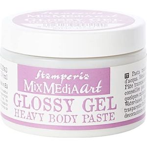 Stamperia Glossy Gel 150 ml Heavy Body Paste, meerkleurig, 7,5 cm x 6 cm