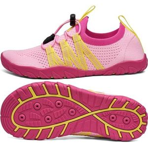 Saguaro Badschoenen, voor kinderen, antislip, sneldrogend, waterschoenen, maat 24 - 36, roze, 26 EU