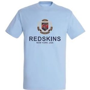 REDSKINS T shirts Polos Shirts Tanktops En Sweatshirts Sportkleding Thermisch Kleding Voor Kinderen Jongen Meisje Model Rs4074 Blauw Maat 6 Jaar