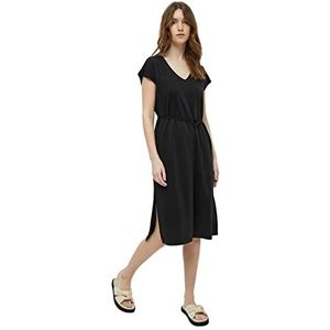 Peppercorn Mariol V-hals jurk voor dames, zwart, XL, Zwart, XL