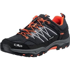 CMP Kids Rigel Low Trekking Shoe Wp Klimschoenen uniseks-kind,Antracite Flash Oranje,32 EU