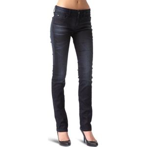 Replay Pearl Straight Jeans voor dames, Blauw (Brut Denim - Blauw), 31W X 34L