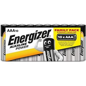 Energizer Batterij Alkaline Power AAA (Micro / LR03 10 stuks slang)