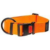 Karlie Art Sportief Plus halsband verstelbaar nieuwe universele kleuren mix en match L: 55 - 75 cm B: 40 mm XL oranje