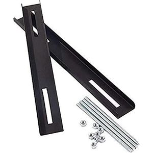 ARREGUI C-015 Bevestigingsset - Zwart - Staal - Voor Brievenbussen