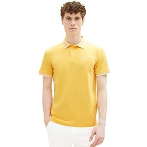 TOM TAILOR Poloshirt heren 1035575,16719 - corn yellow,S