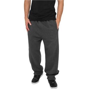 Urban Classics Basic Sweatpants Sporthose Männer Jogginghose sportbroek heren, grijs (houtskool), 4XL
