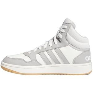 adidas Hoops 3.0 Non-Football Mid schoenen voor dames, Wolk Wit Grijs Twee Gum 3, 37 1/3 EU