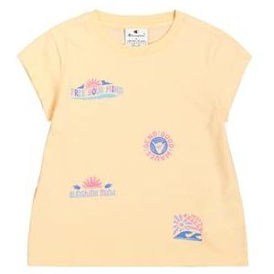 Champion Legacy Girl-Graphic Crewneck T-shirt voor meisjes, Roze (Ps196), 7-8 Jaar