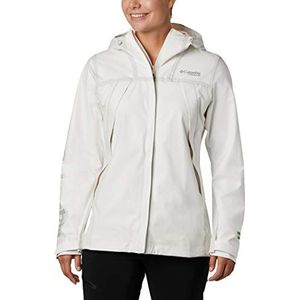 Columbia Dames Outdry Ex Eco Softshelljack, White Undyed En, XL